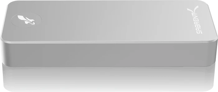 Sabrent Rocket Nano External Aluminium SSD, silber, 2TB, USB-C 3.1