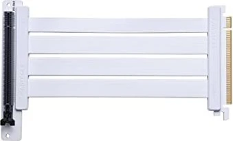 Phanteks Riser Kabel, gewinkelt, PCIe 4.0, 220mm, weiß