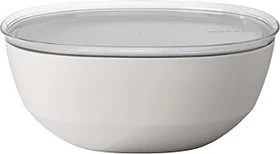 Mepal Silueta Servierschale mit Deckel 5l nordic white