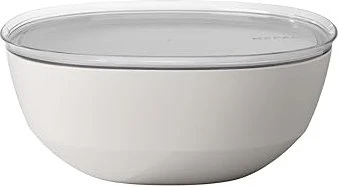 Mepal Silueta Servierschale mit Deckel 5l nordic white