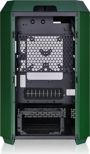 Thermaltake The Tower 300 Racing Green, grün, Glasfenster