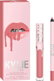 Kylie Cosmetics Matte Lip Kit Liquid Lipstick + Lip Liner 302 snow way bae, 3ml