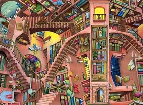 Ravensburger Puzzle Ludicrous Library