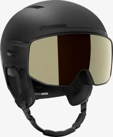 Salomon Driver Prime Sigma Photo MIPS PLUS Helm schwarz/bronze