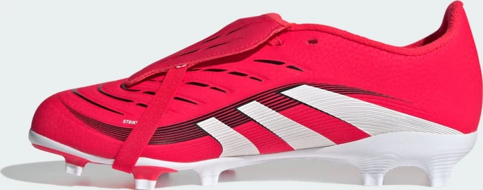 adidas Predator League Fold-Over Tongue FG lucid red/cloud white/core black (Junior)