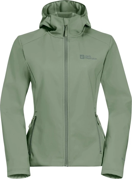 Jack Wolfskin Bornberg Hoody Funktionsjacke eucalyptus (Damen)