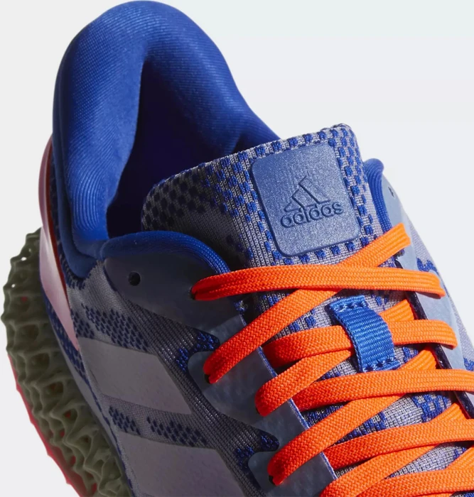 adidas 4D Run 1.0 glow blue/cloud white/solar red