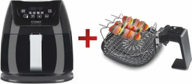 Caso AF 255 Heißluftfritteuse inkl. Barbecue Zubehör