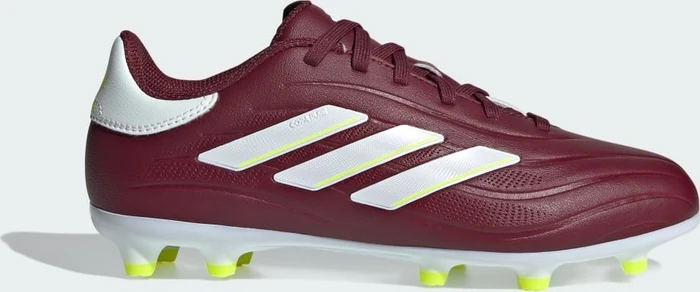adidas Copa Pure II League FG shadow red/cloud white/team solar yellow 2 (Junior)
