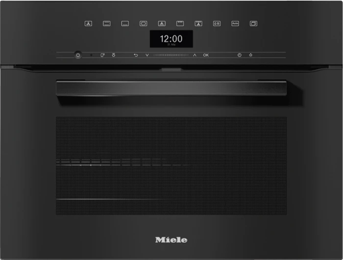 Miele H7440B Backofen mit Dampfunterstützung obsidianschwarz