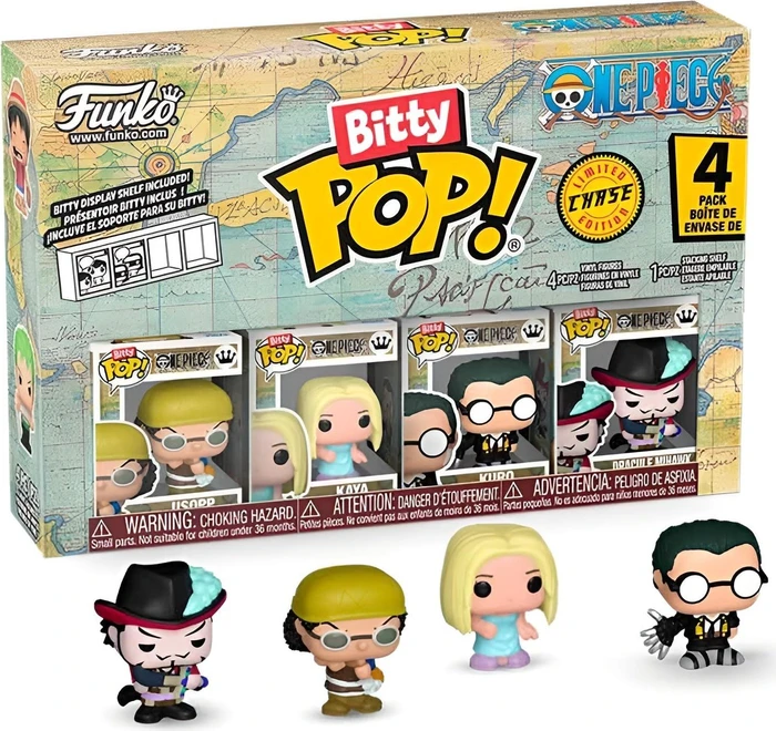 FunKo Bitty Pop! - One Piece - 4-Pack Series 4
