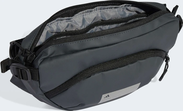 adidas Hybrid Bauchtasche carbon/black/reflective silver