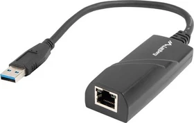 Lanberg NC-1000-01 Gigabit LAN-Adapter, RJ-45, USB-A 3.0 [Stecker]