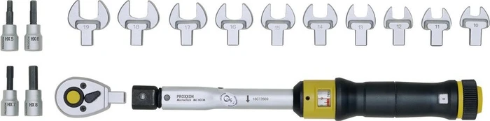 Proxxon MicroClick MC 60 Multi Drehmomentschlüssel inkl. Werkzeugbox, 9x12mm