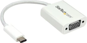 StarTech USB-C-VGA-Adapter, weiß (CDP2VGAW)