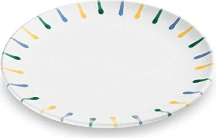 Gmundner Keramik Buntgeflammt Speiseteller Cup 25cm