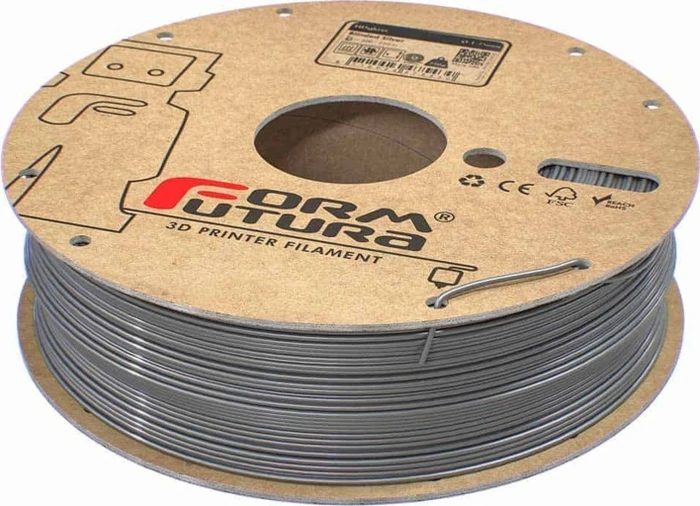 Formfutura HDglass PETG, blinded silver, Spule, 1.75mm, 750g