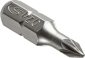KS Tools Classic Pozidriv Bit 1/4", PZ0x25mm, 1 Stück