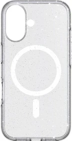 White Diamonds Mag Glitter Case für Apple iPhone 16 transparent