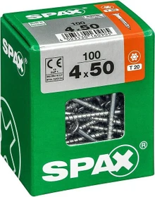 Spax WIROX A9J 4CUT T-STAR plus T20 Universalschraube, 4x50mm, 100 Stück