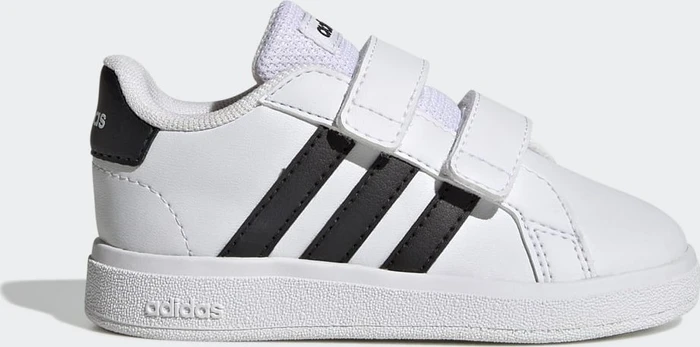 adidas Grand Court Lifestyle Hook and Loop cloud white/core black (Junior)