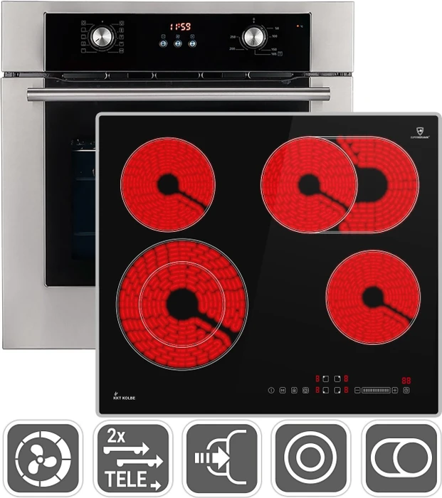 KKT Kolbe SET8810CH59AL Backofen-Set