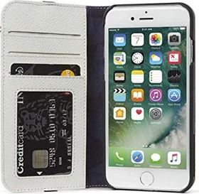 Decoded Wallet Case für Apple iPhone SE 2020/8/7/6s/6 weiß/grau
