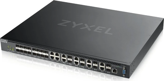 Zyxel XS3800 Rackmount 10G Managed Switch, 16x SFP+, 8x RJ-45/SFP+, 4x RJ-45