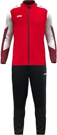 Jako Dynamic Trainingsanzug rot/weiß/dunkelrot