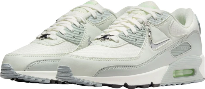 Nike Air Max 90 SE sail/sea glass/light silver/metallic silver (Damen)