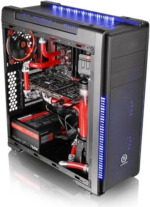 Thermaltake Versa C21 RGB, schwarz, Acrylfenster
