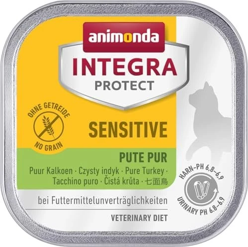animonda Integra Sensitive Pute Pur, 1.60kg (16x 100g)