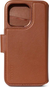 Decoded Leather Detachable Wallet MagSafe für Apple iPhone 15 Plus Tan (D24IPO15PLDW5TN)