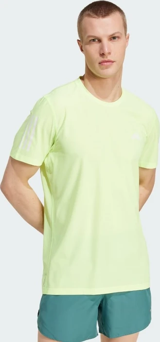 adidas Own the Run Laufshirt kurzarm hi-res yellow (Herren)