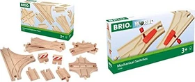 BRIO Mechanisches Weichenpaar