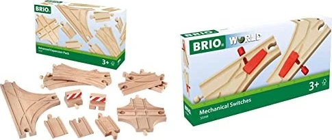 BRIO Mechanisches Weichenpaar