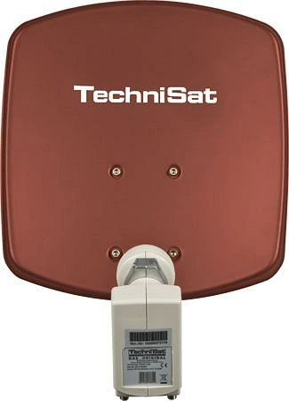 TechniSat DigiDish 33 rot inkl. Twin-LNB