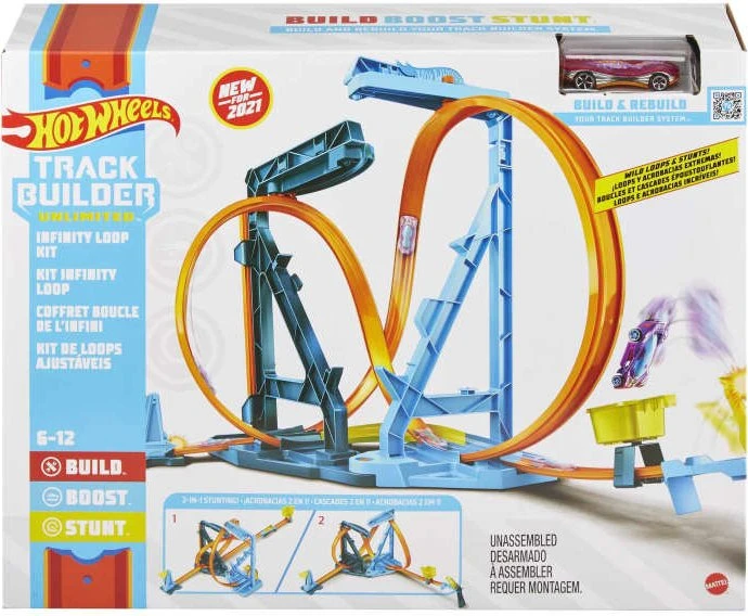 Mattel Hot Wheels Track Builder Unlimited Endlos-Looping Set