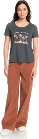 Roxy Chasing the Wave T-Shirt kurzarm anthracite (Damen)