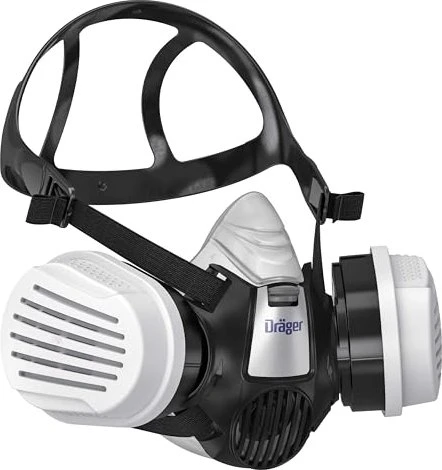 Dräger X-plore 3300 Atemschutz-Halbmaske M Chemiearbeiterset