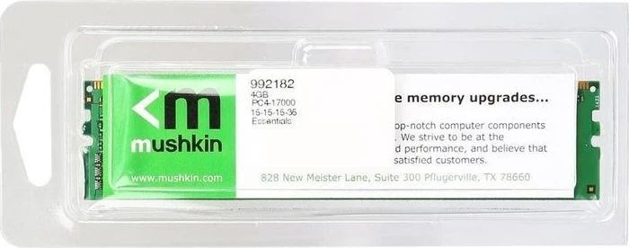 Mushkin Essentials UDIMM 8GB, DDR4-3200, CL22-22-22-52