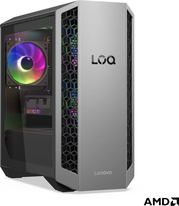 Lenovo LOQ 26ADR10, Lunar Grey, Ryzen 7 8745HX, 16GB RAM, 1TB SSD, GeForce RTX 5070, DE