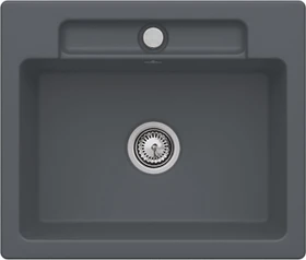 Villeroy & Boch Siluet 60 S Einbau Becken mittig graphite
