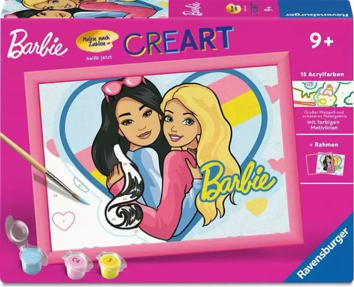 Ravensburger Malen nach Zahlen CreArt Barbie-Duo