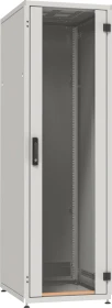 EFB Elektronik PRO 19" Netzwerkschrank 18HE, vormontiert, eigenbelüftet, Sicherheitsglastür, IP20, RAL 7035, 600mm tief