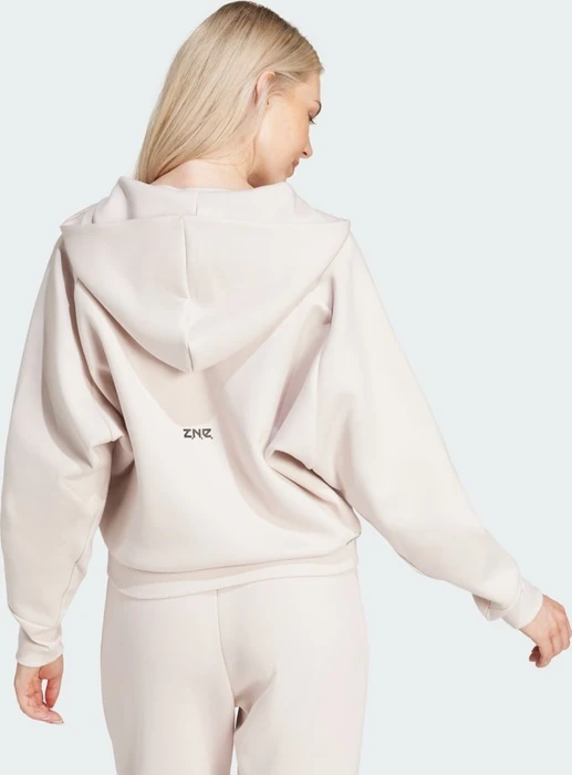 adidas Z.N.E. Zip Hoodie putty mauve (Damen)