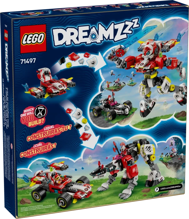 LEGO DREAMZzz - Coopers Tiger-Mech und Zero's Hot Rod Auto
