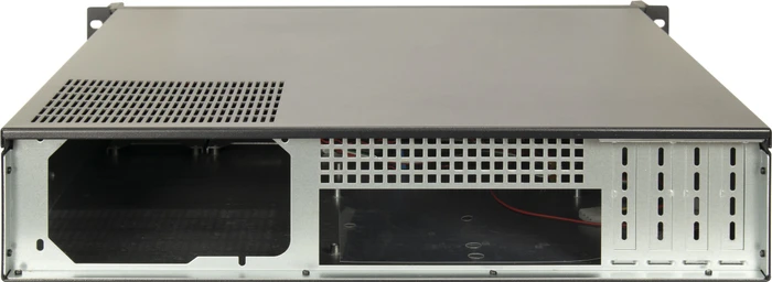 Inter-Tech IPC 2U-2504, schwarz, 2HE, ATX