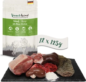 Venandi Animal Schaf als Monoprotein, 1.50kg (12x 125g)