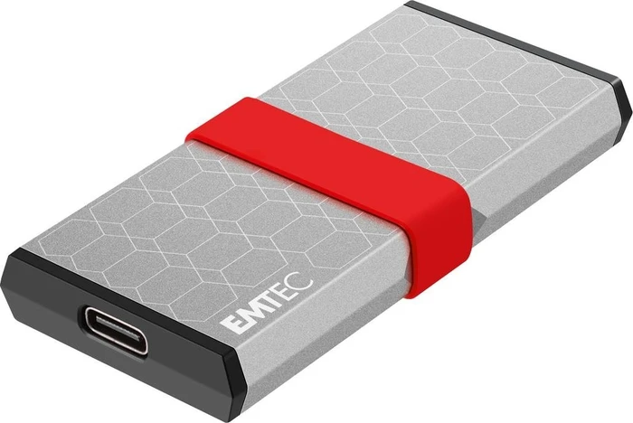 Emtec X205 Mini Portable SSD, 256GB, USB-C 3.1